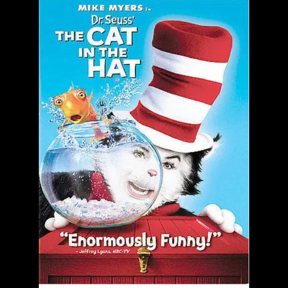 New Sealed Dr. Seuss The Cat in the Hat (DVD, 2004, Widescreen) Mike Mye… - Picture 1 of 1